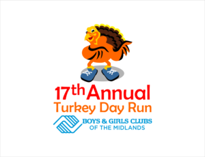 Boys & Girls Clubs of the Midlands 17th Annual Turkey Day Run | Logo Design by BNdesigner