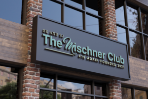 The Mischner Club 419 Adair Founded 2021 | Logo Design by makerlogoz