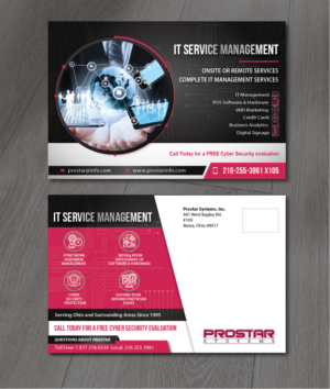 Postcard Design by alex989 for Prostar Systems, Inc. | Design: #27044848