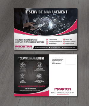 Postcard Design by alex989 for Prostar Systems, Inc. | Design: #27074121