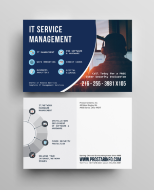 IT Management | Diseño de Postal por JK18