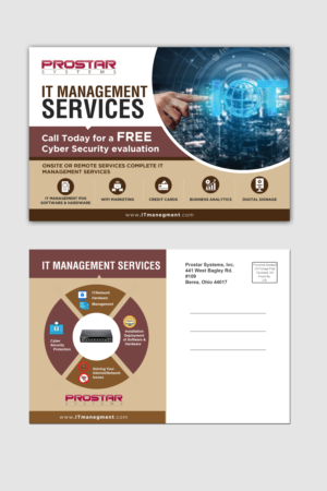 Postcard Design by debdesign for Prostar Systems, Inc. | Design: #27052533