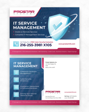 Postkarten-Design von sun_design für Prostar Systems, Inc. | Design: #27053672