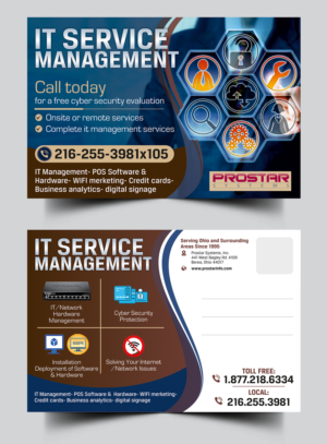 IT Management | Diseño de Postal por ecorokerz