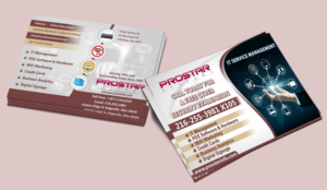 Postcard Design by Petter Goms for Prostar Systems, Inc. | Design: #27051564