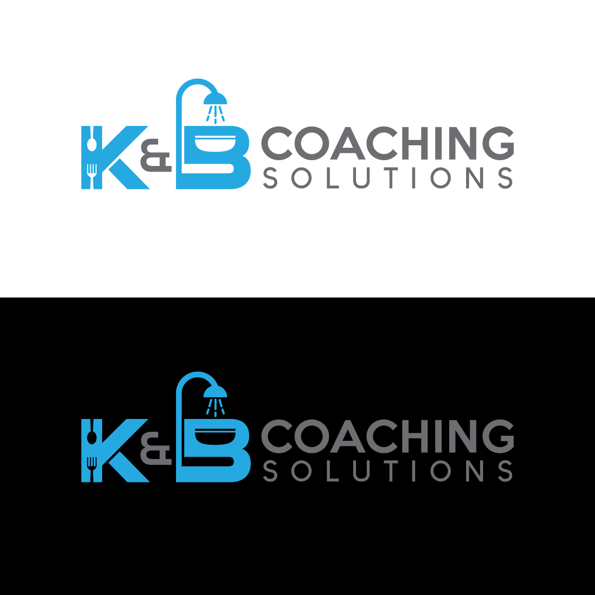 Logo Design by Rueell Artss for K&B Coaching Solutions | Design #27044043