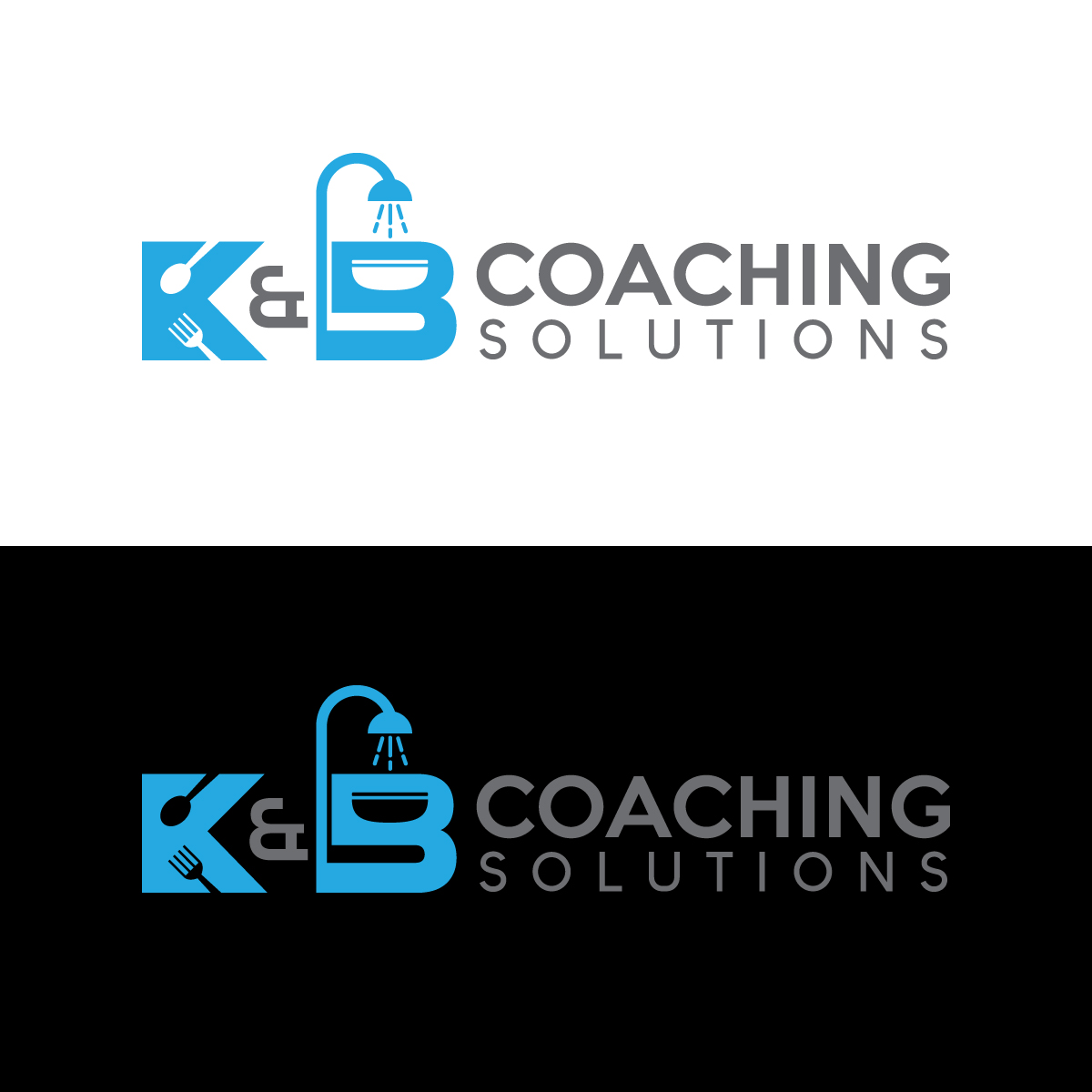Logo Design by Rueell Artss for K&B Coaching Solutions | Design #27044044