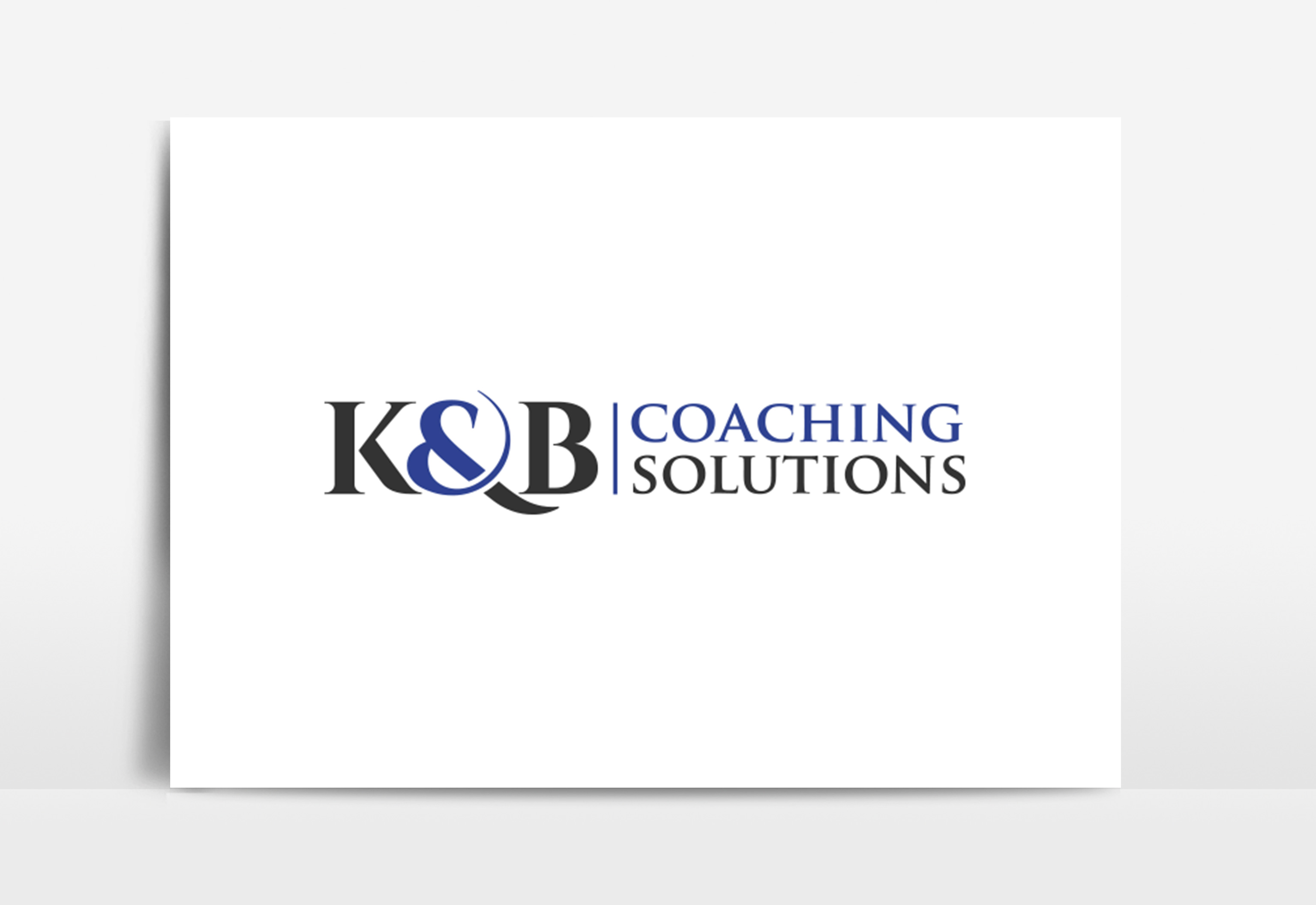 Logo Design by baki99 for K&B Coaching Solutions | Design #27043907