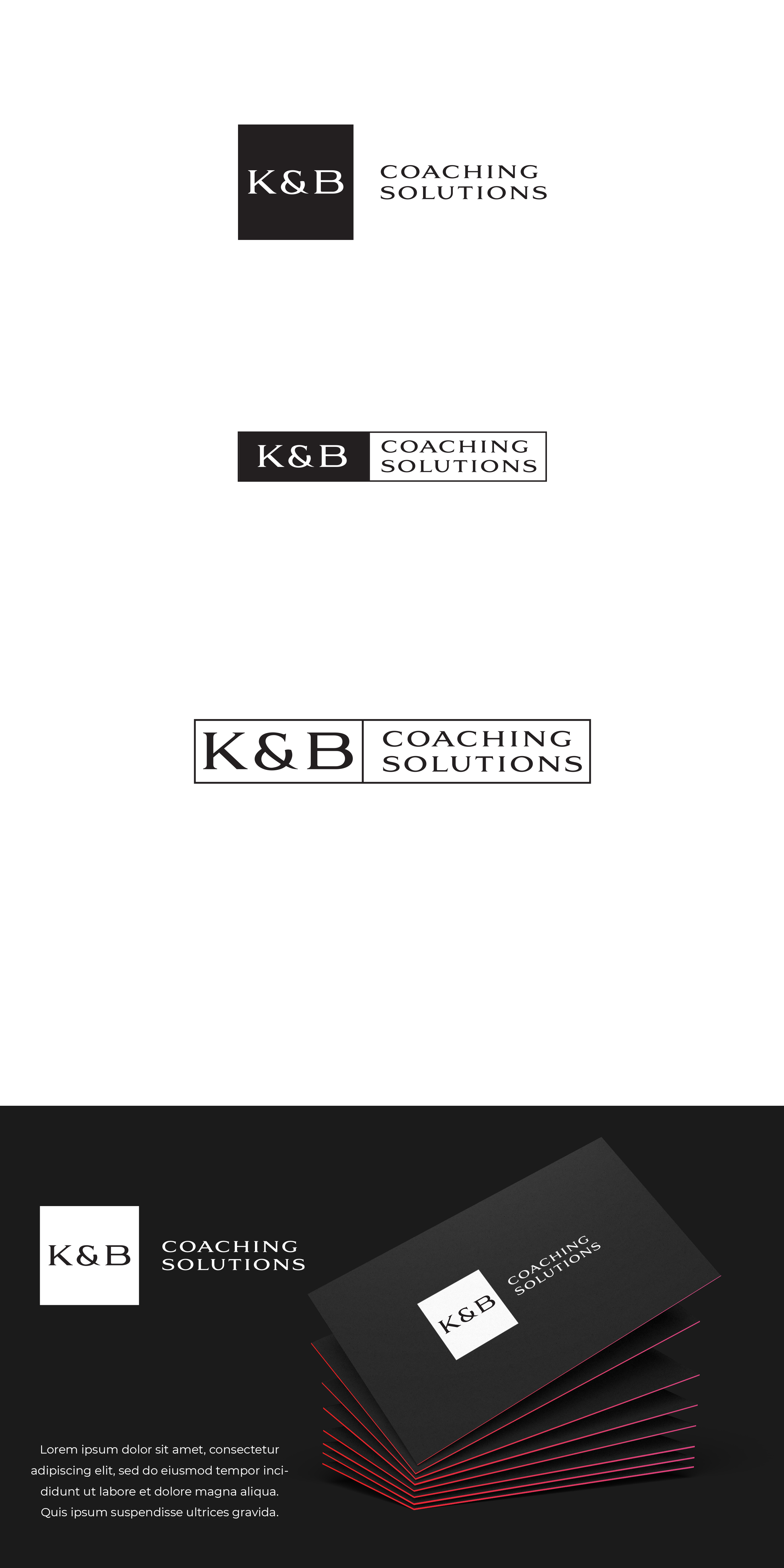 Logo Design by vramar.roy for K&B Coaching Solutions | Design #27046166