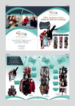 Flyer Design by Fine Graphics House for Couleur Turquoise | Design: #27048199