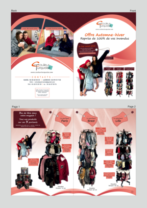 Flyer Design by Fine Graphics House for Couleur Turquoise | Design: #27051148