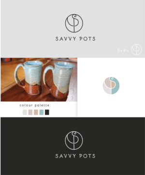 Savvy Pots | Logo-Design von Birdcage
