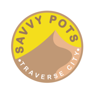 Savvy Pots | Logo-Design von Dennis Jackson Design