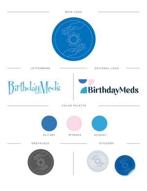 Logo Design by Gasyary for Birthday Meds | Design #27056682