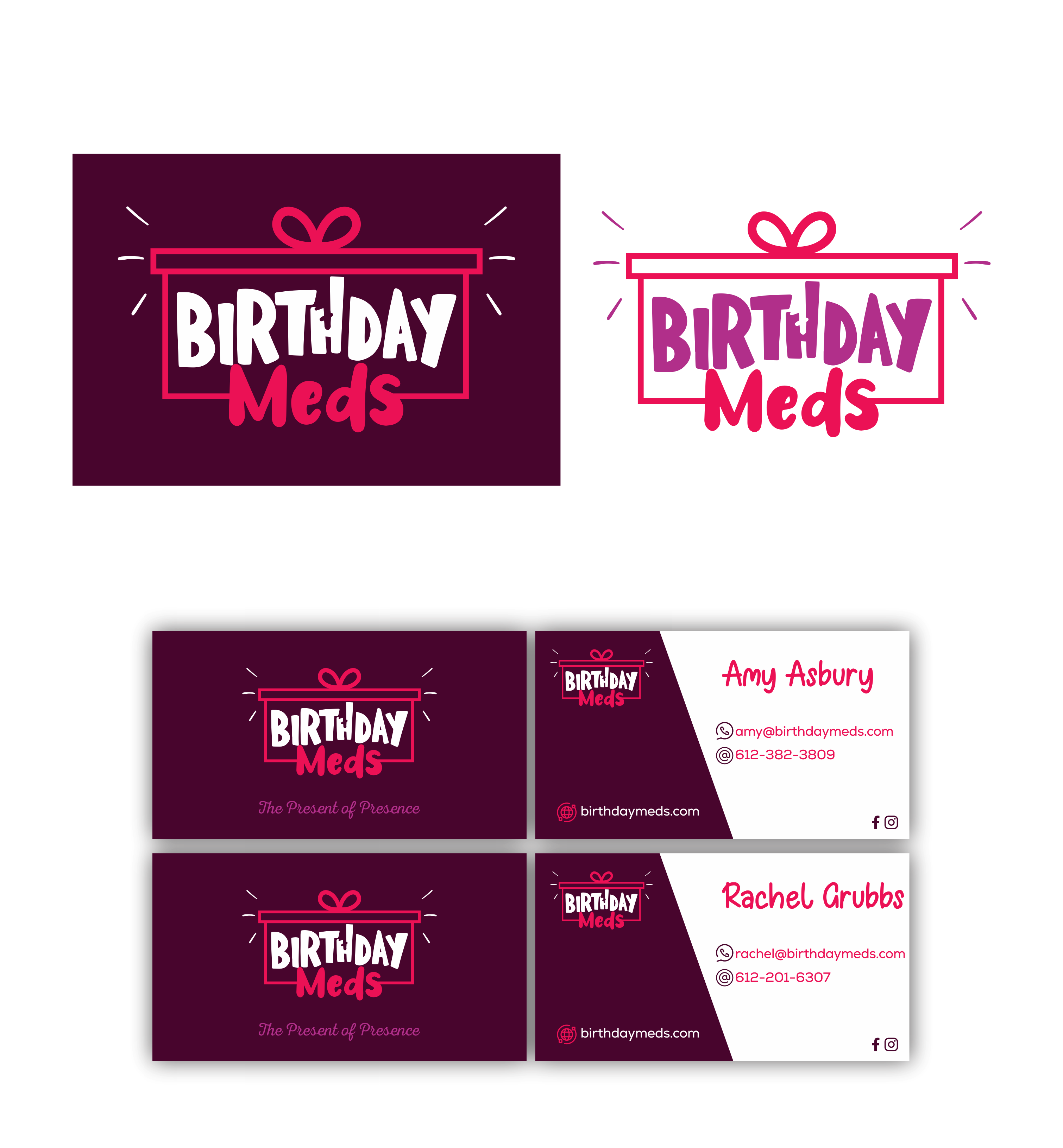Logo Design by Jose Loaiza for Birthday Meds | Design #27058005