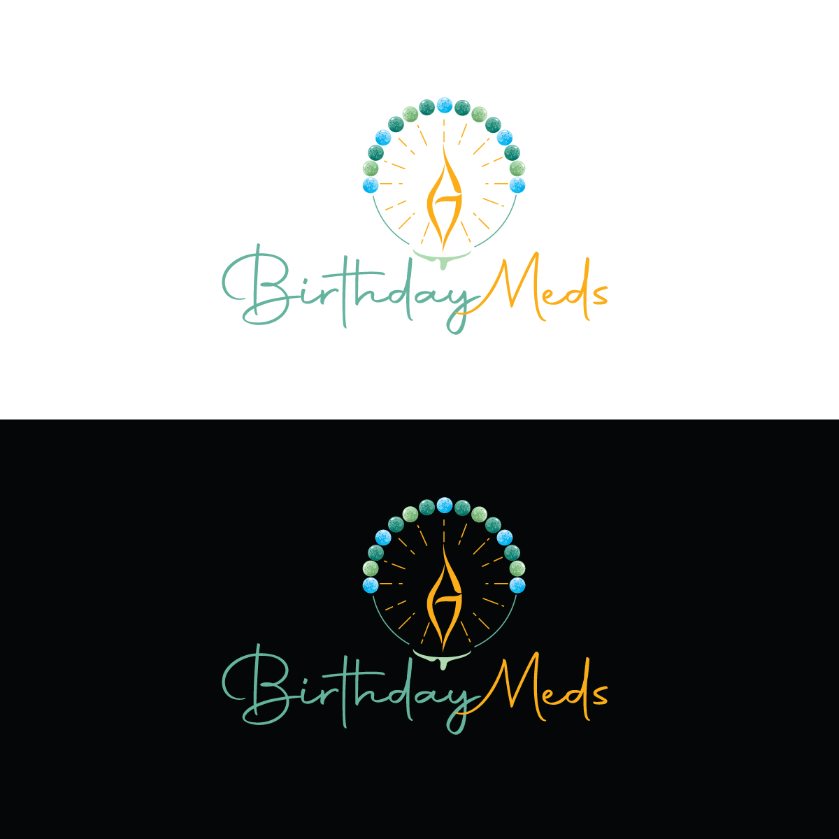 Logo Design by prodesigns99 for Birthday Meds | Design #27064184