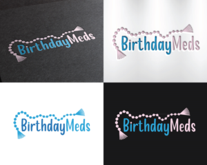 Logo Design by MAWBM for Birthday Meds | Design: #27066601