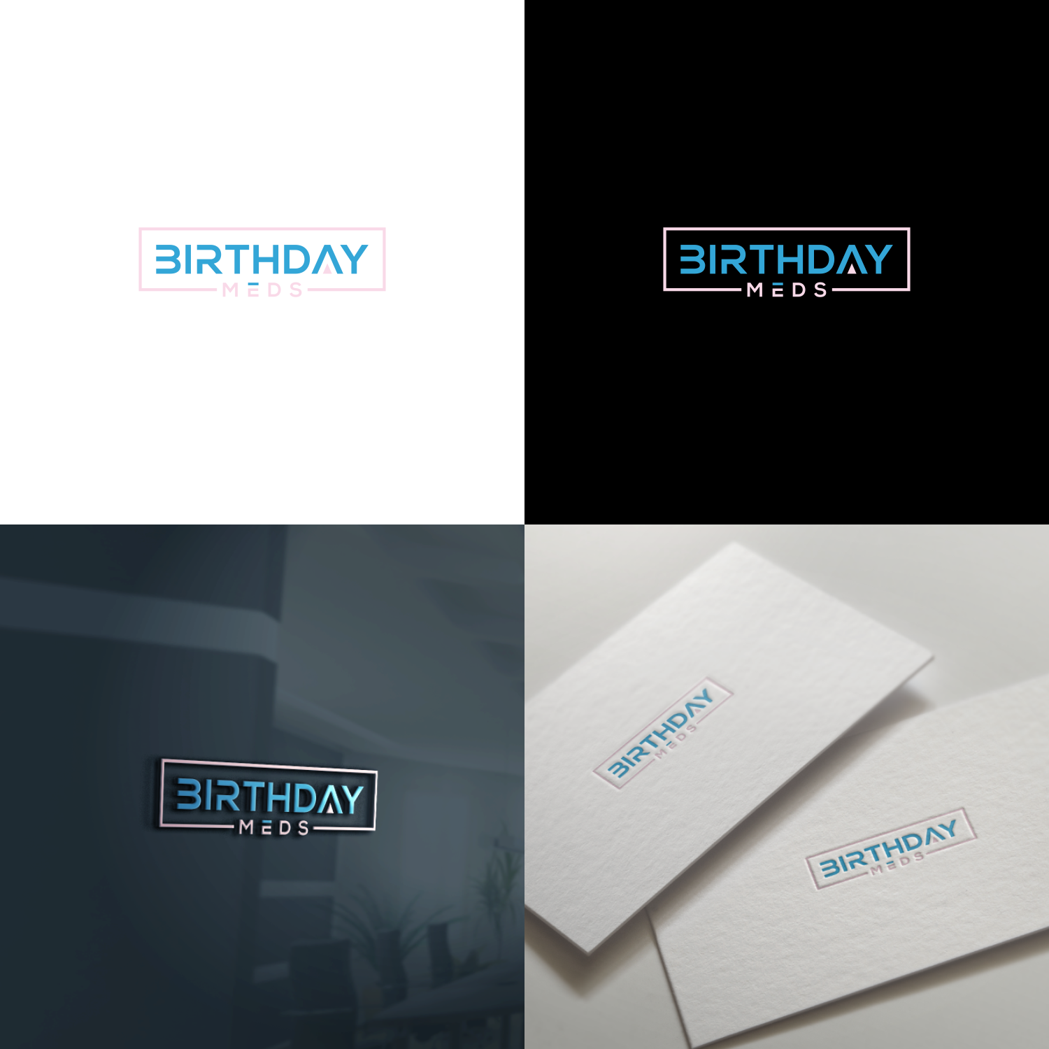 Logo Design by galang1996 2 for Birthday Meds | Design #27057265