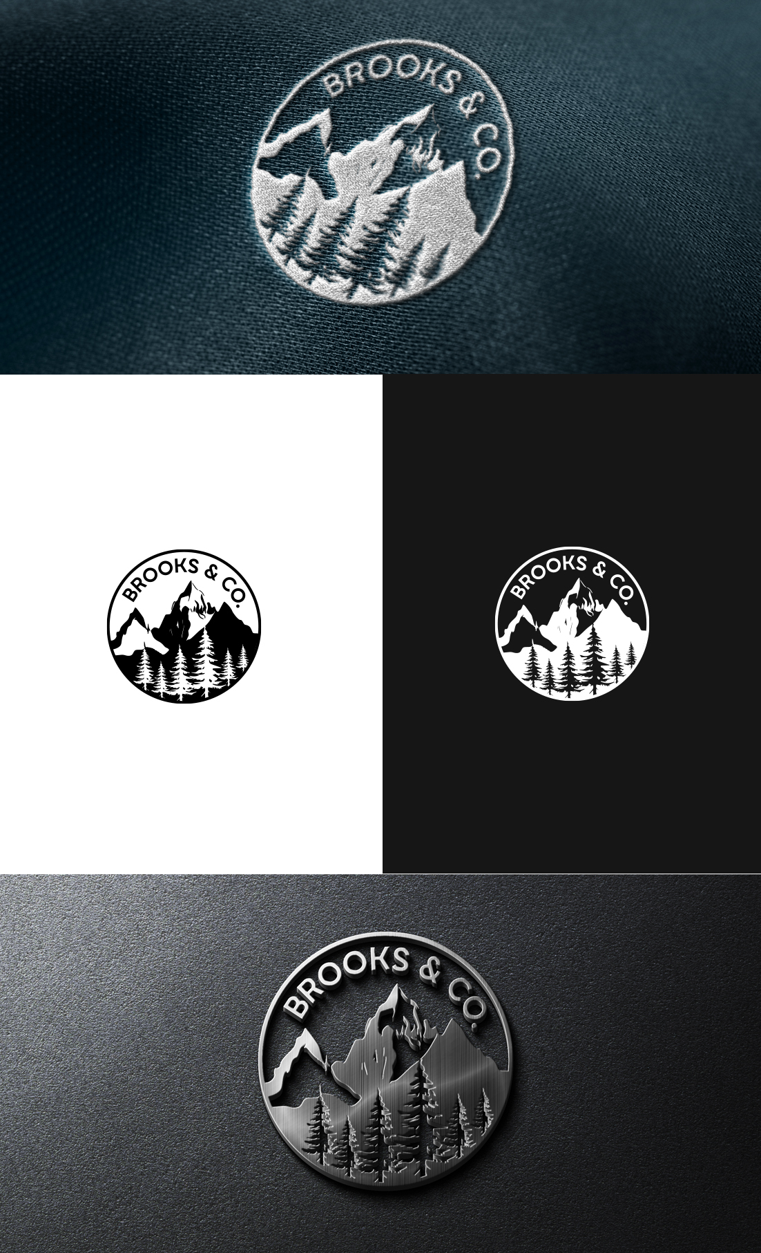 Logo Design by GLDesigns for Brooks & Co. | Design #27045728