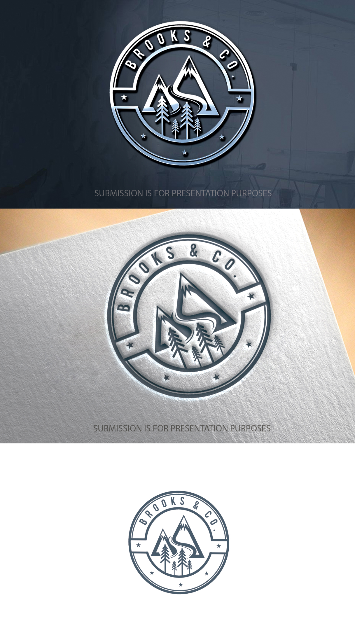 Logo Design by graphicevolution for Brooks & Co. | Design #27046130
