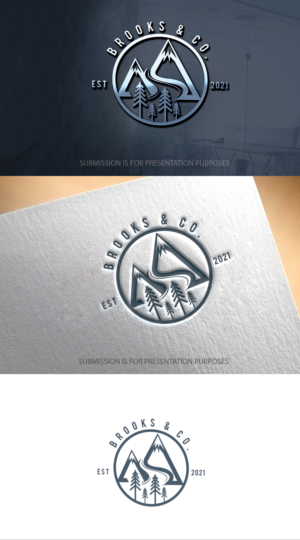 Diseño de Logo por graphicevolution para Brooks & Co. | Diseño: #27067721