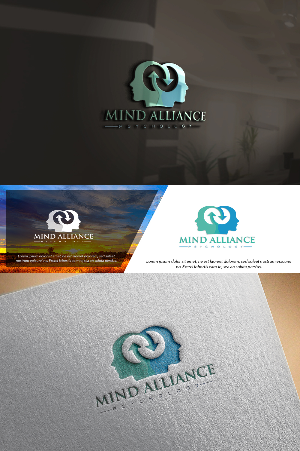 Logo Design by damian for Mind Alliance Psychology  | Design #27046540
