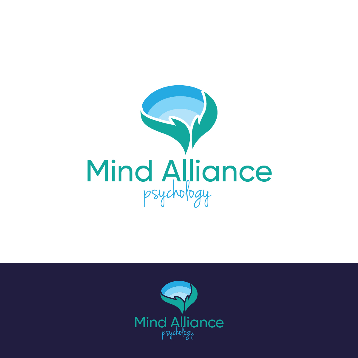 Logo Design by Magic of Art for Mind Alliance Psychology  | Design #27049925