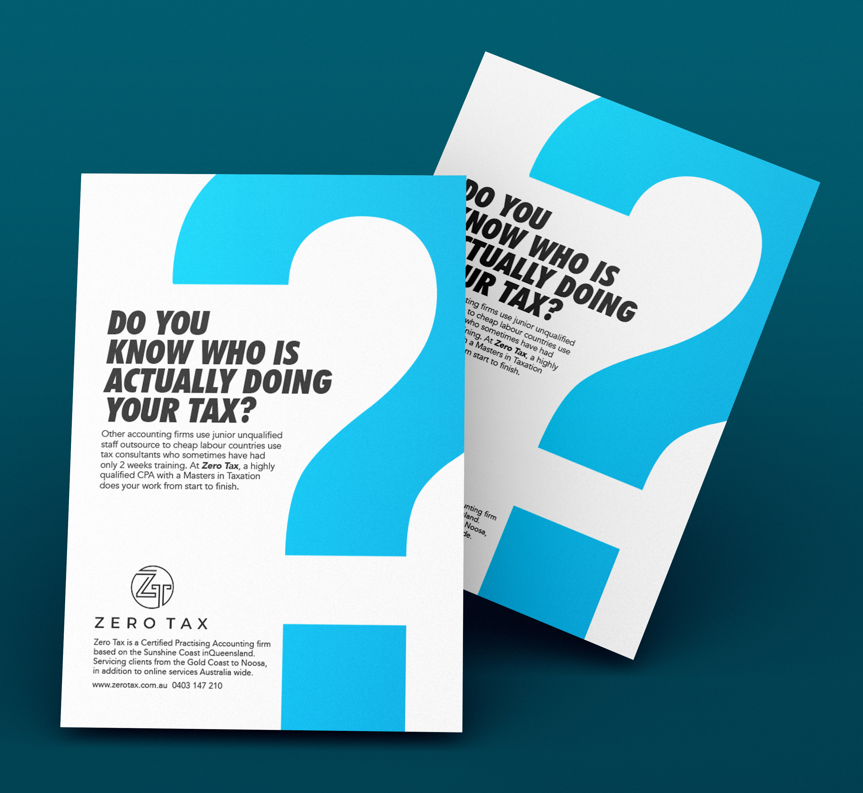 Flyer Design by Eclipse Creative for Zero Tax | Design #27069436