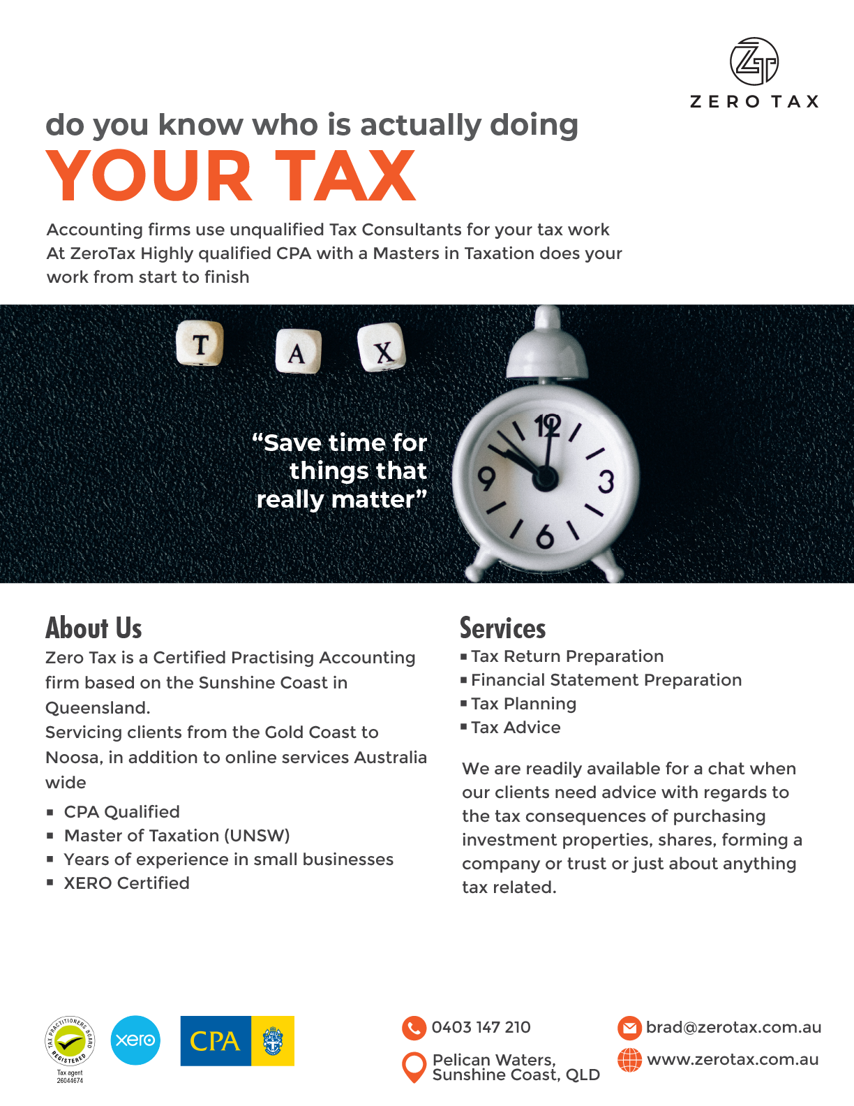 Diseño de Flyer por GAJRAJSINGH para Zero Tax | Diseño #27069149