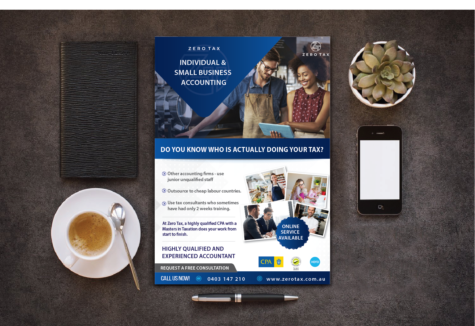Flyer Design by alex989 for Zero Tax | Design #27050045