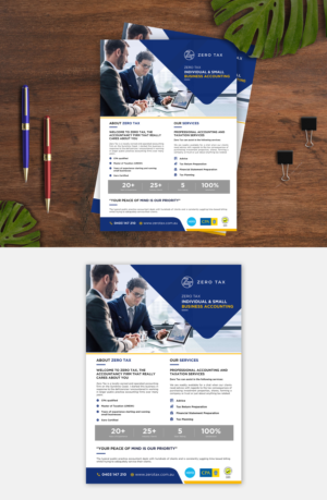 Flyer Design by debdesign for Zero Tax | Design: #27052597