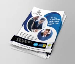 Flyer Design by Deziners Zone for Zero Tax | Design: #27048917