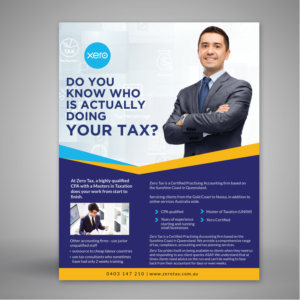 Accounting business needs a great flyer | Flyer-Design von aspiremedia