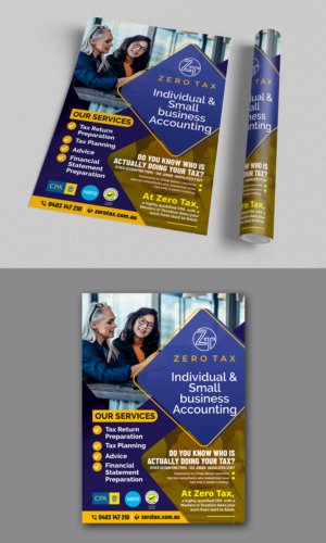 Flyer Design by ecorokerz for Zero Tax | Design: #27048551
