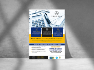 Accounting business needs a great flyer | Design de Flyer par n214008