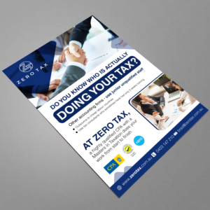 Flyer-Design von TuktukiShree für Zero Tax | Design #27058793