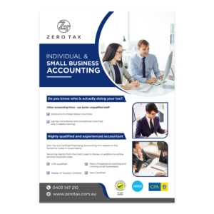 Accounting business needs a great flyer | Flyer-Design von ZeneFashions