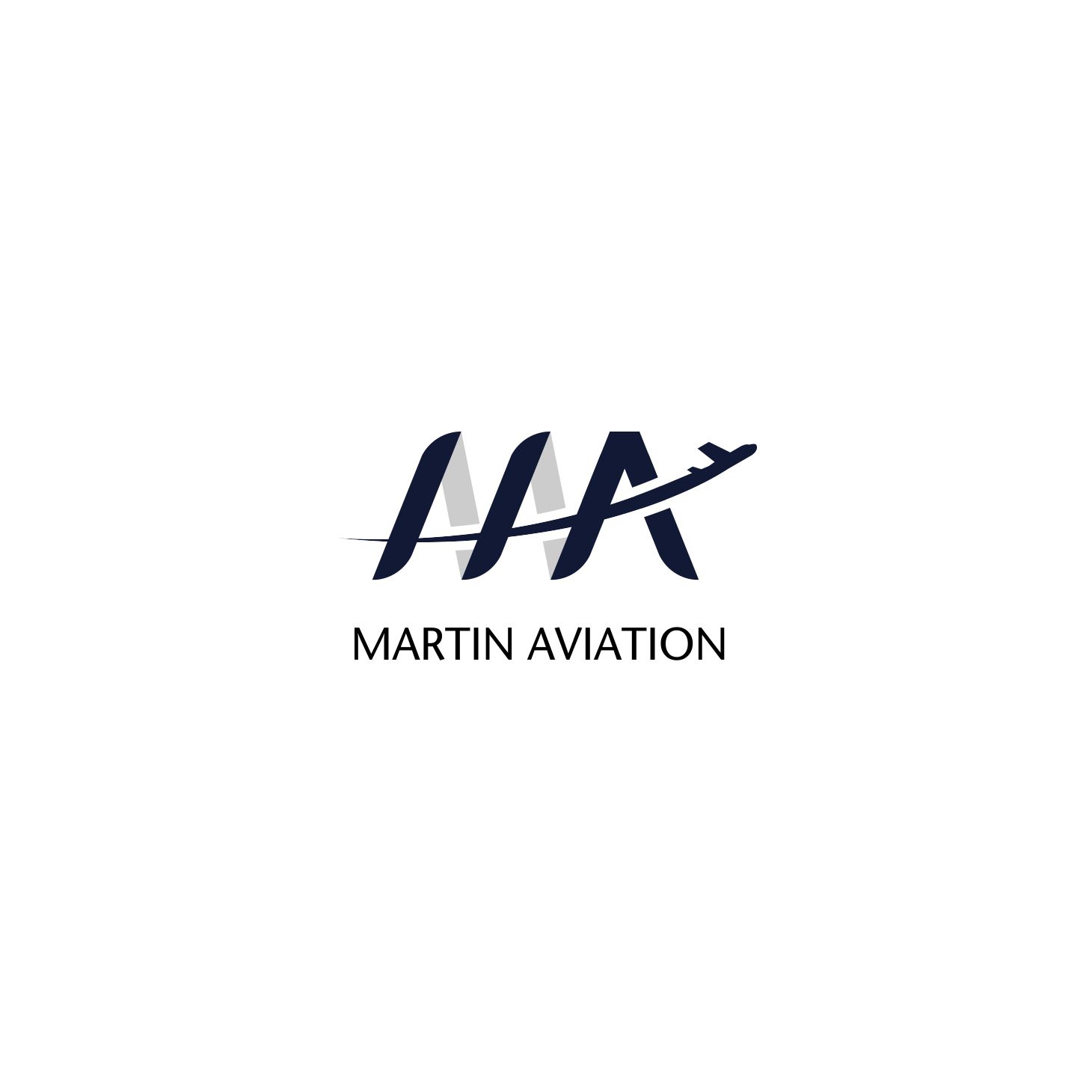Logo Design by Rayyan imam utama for Martin Aviation | Design #27058899