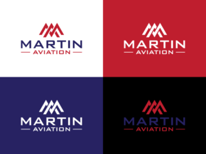 Logo Design by Gexeco for Martin Aviation | Design #27050603