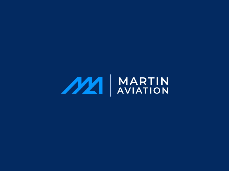 Logo Design by beard.art for Martin Aviation | Design #27074340