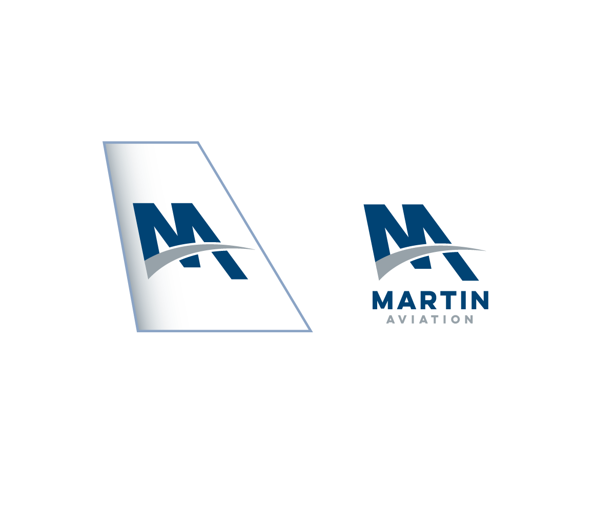 Logo Design by Buck Tornado for Martin Aviation | Design #27052191