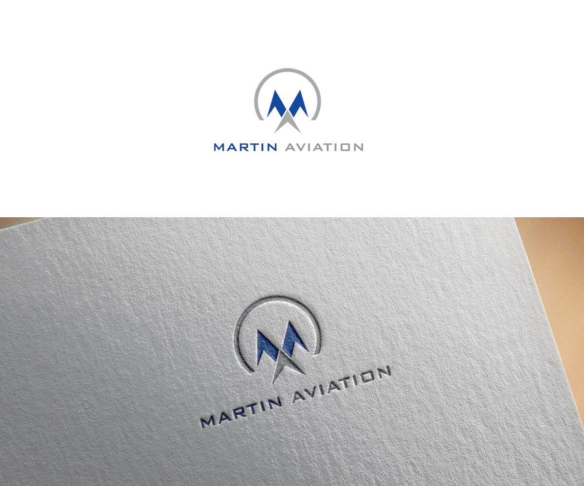 Logo Design by bijuak for Martin Aviation | Design #27048354