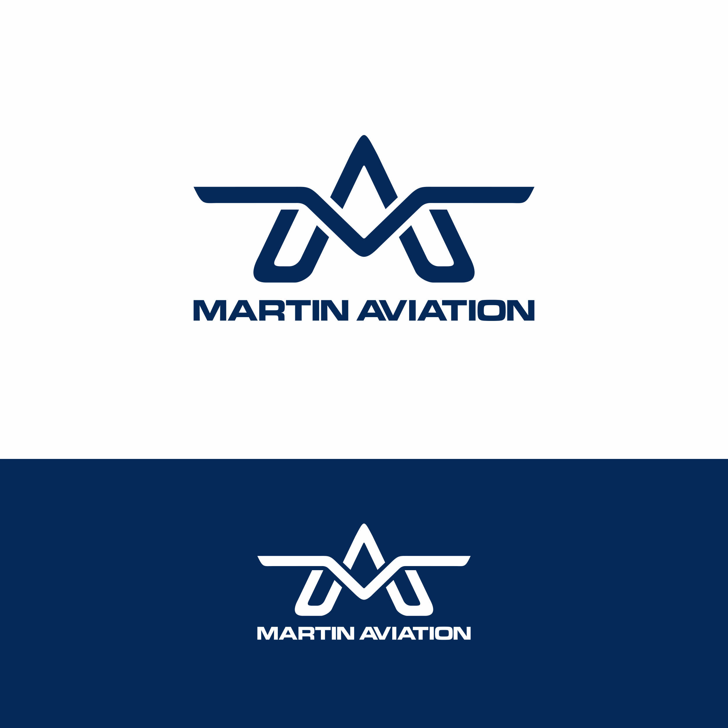 Logo Design by luckdesign for Martin Aviation | Design #27046983