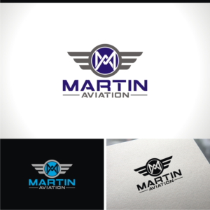 Logo Design by e-graphics for Martin Aviation | Design: #27046681
