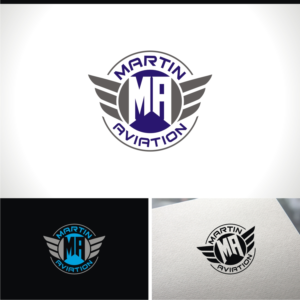 Logo Design by e-graphics for Martin Aviation | Design: #27046682