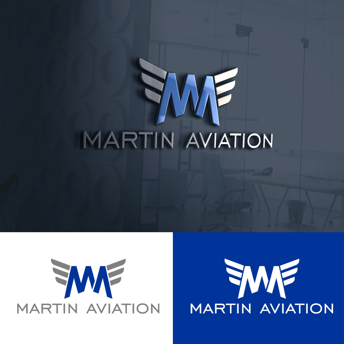 Logo Design by FDesignIndonesia for Martin Aviation | Design #27057537