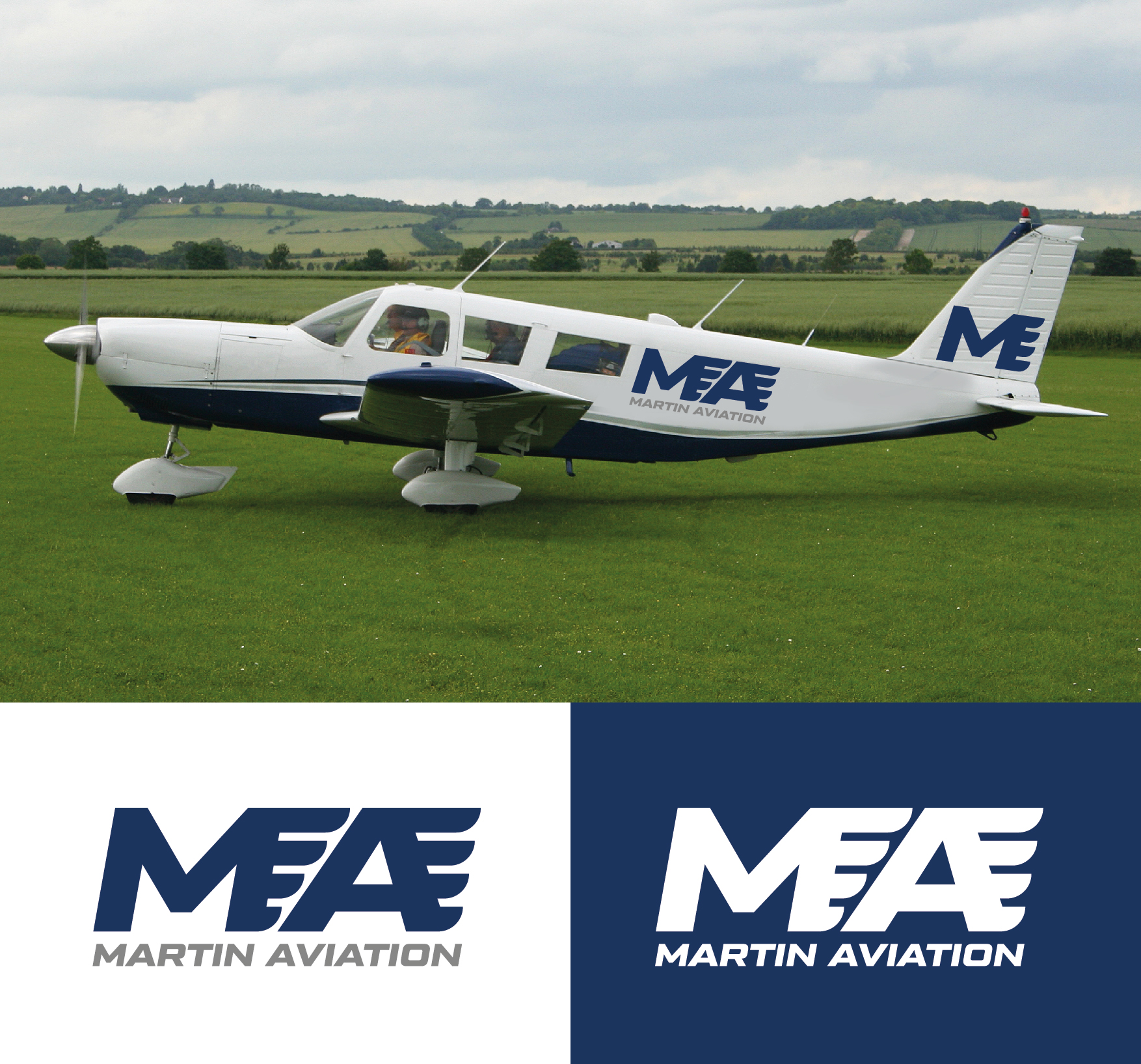 Diseño de Logo por grrssn para Martin Aviation | Diseño #27053364