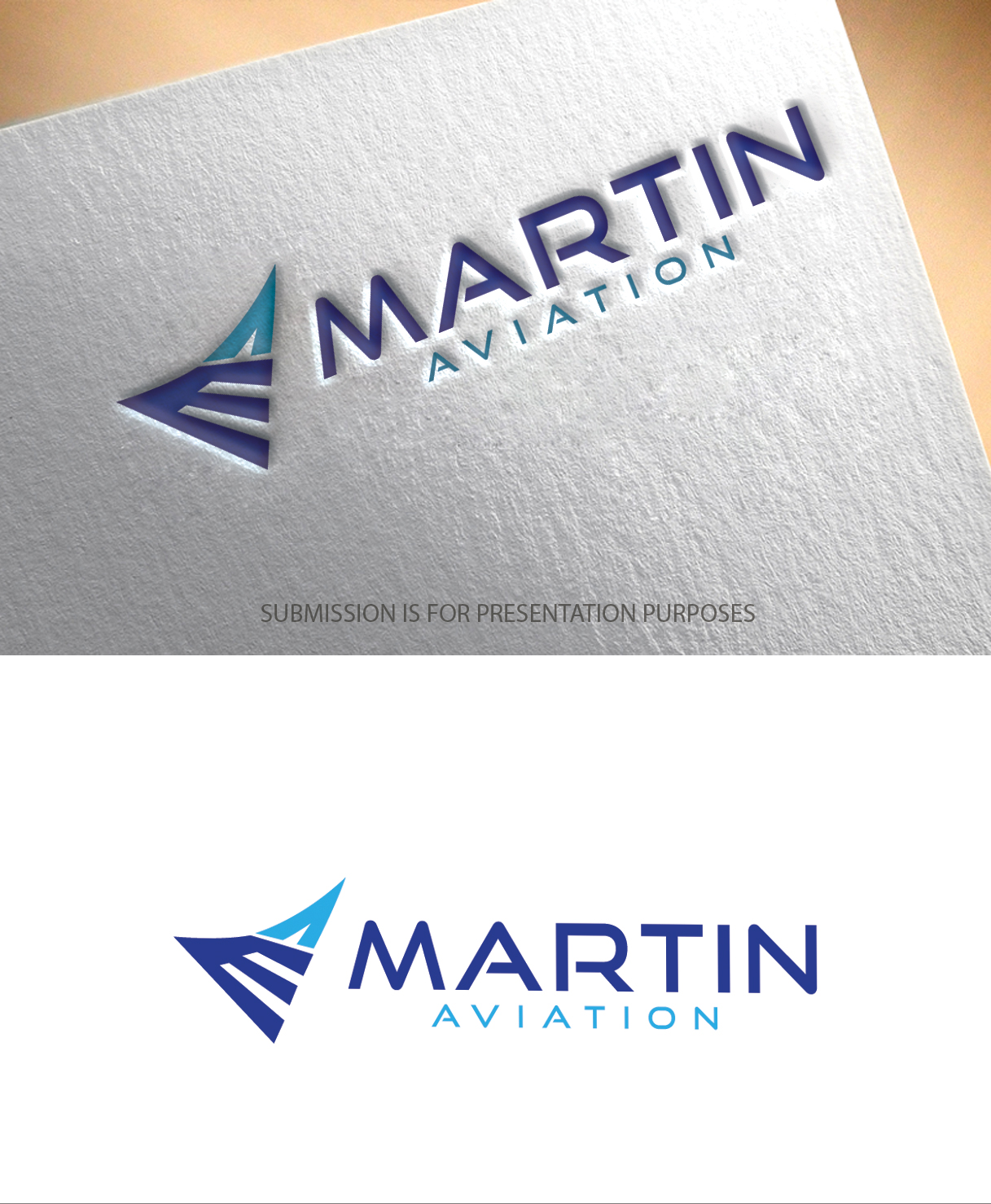 Diseño de Logo por graphicevolution para Martin Aviation | Diseño #27051726
