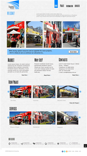 Design Wordpress par Shoaib Abbasi pour Tipalea Partners | Design : #3229021