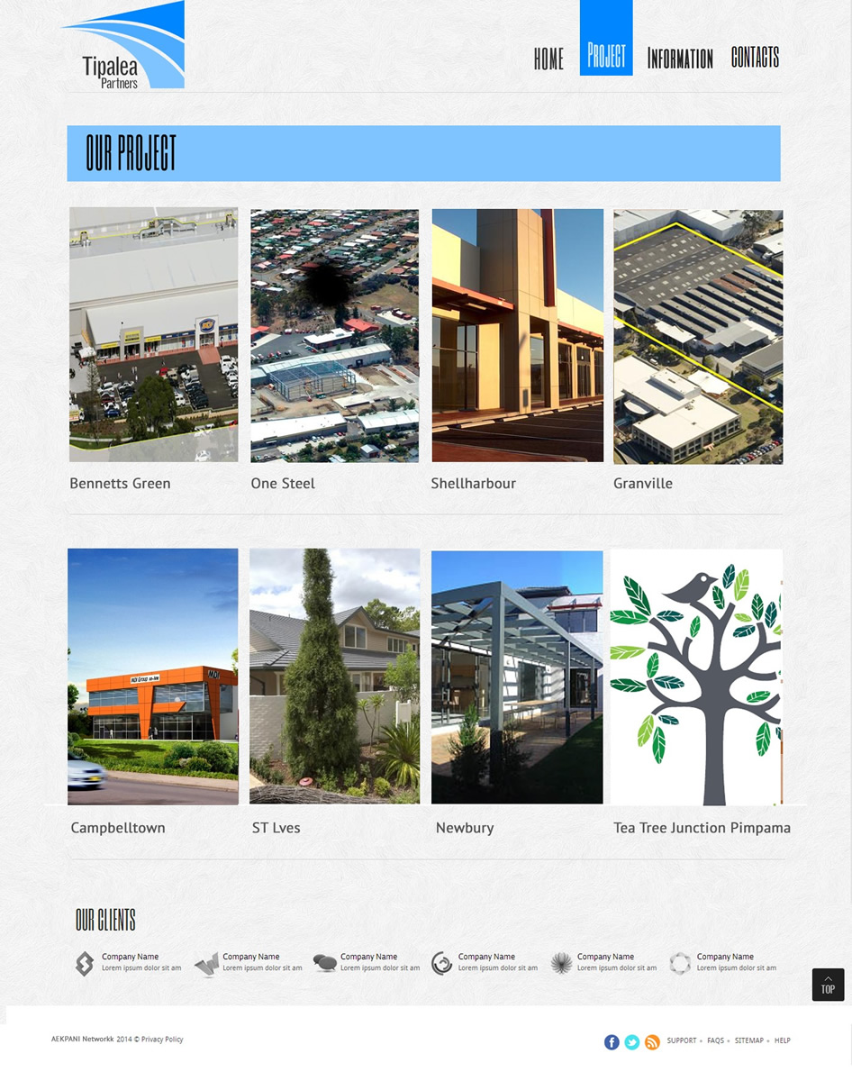 Design Wordpress par Shoaib Abbasi pour Tipalea Partners | Design #3229043
